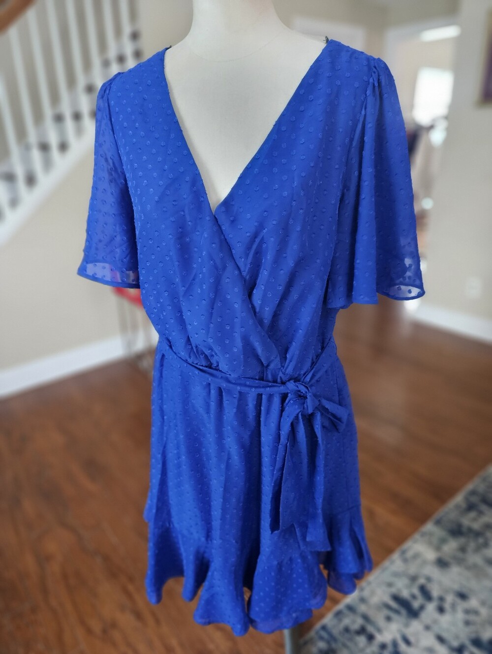 Premier Amour Blue Dress Size 14